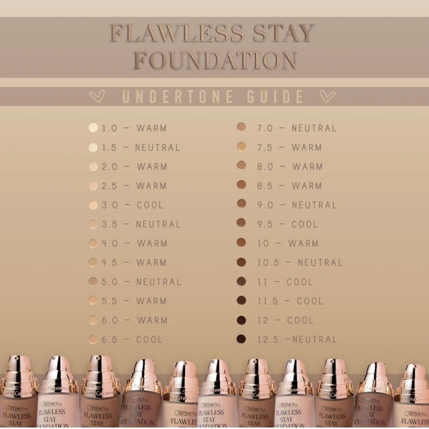 FLAWLESS STAY LIQUID FOUNDATION 8.0
