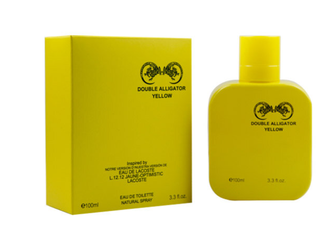 DOUBLE ALLIGATOR YELLOW MENS FRAGANCE