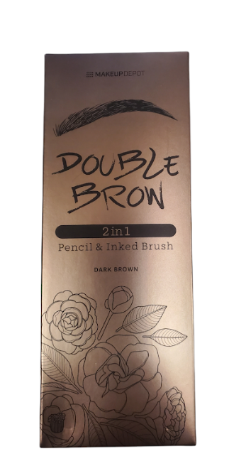 DOUBLE BROW PENCIL AND INK BRUSH